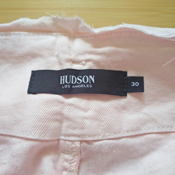 -NWT- Hudson Jeans Linen Blend Paperbag Shorts 30 - Picture 10 of 16